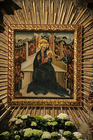 Gnadenbild "Maria mit den sechs Fingern", um 1475